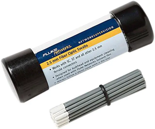 Main image of Fluke Networks NFC-SWABS-2.5MM 2.5mm Port Cleaning Swab