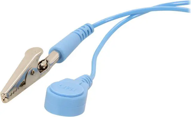 Main image of Nippon Labs 6 ft WY-SWS Anti-Static 6ft wrist strap in blue color 6 feet- OEM