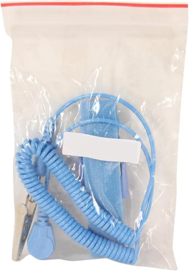 Alt view image 3 of 3 - Nippon Labs 6 ft WY-SWS Anti-Static 6ft wrist strap in blue color 6 feet- OEM
