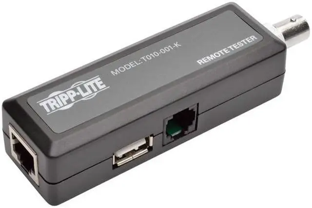 Alt view image 4 of 10 - Tripp Lite Multi-Function Cable Tester with Wire Tracker for RJ45, RJ11, BNC, USB (T010-001-K)