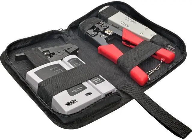 Main image of Tripp Lite T016-004-K 4-Piece Network Installer Tool Kit with Carrying Case