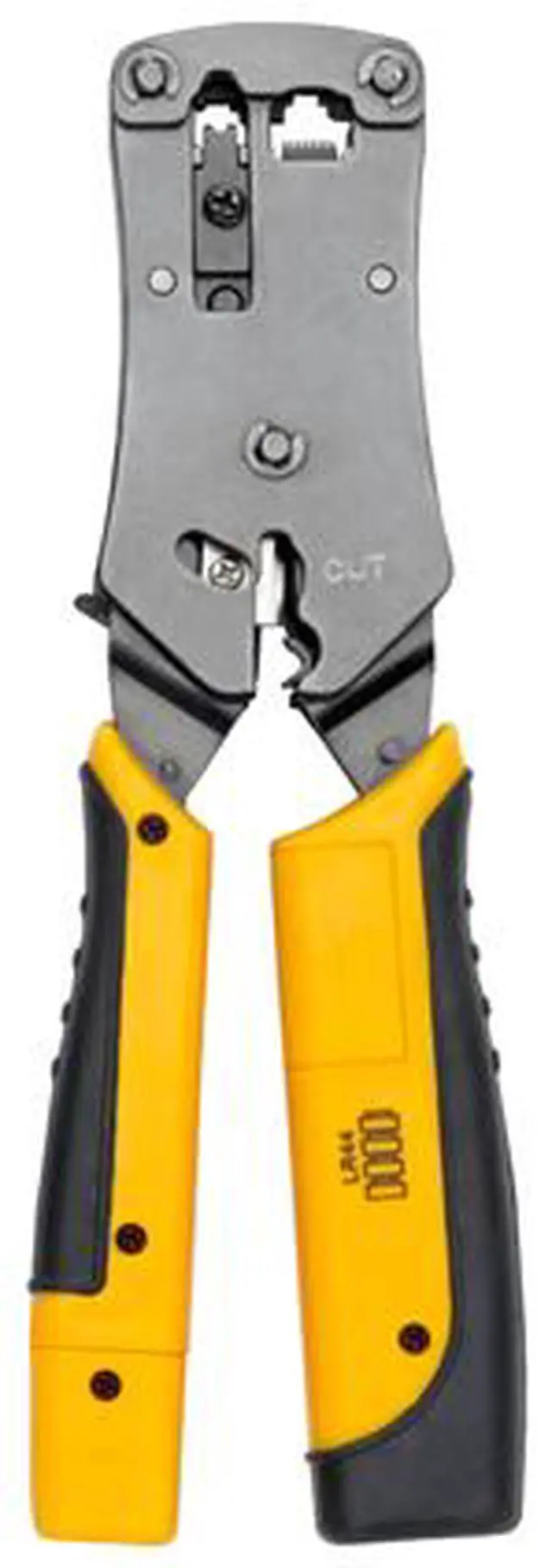 Alt view image 2 of 6 - Tripp Lite RJ11/RJ12/RJ45 Wire Crimper with Built-in Cable Tester