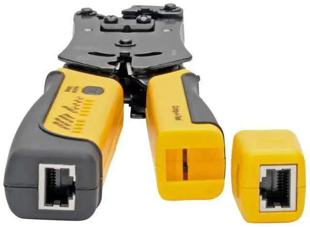 Alt view image 4 of 6 - Tripp Lite RJ11/RJ12/RJ45 Wire Crimper with Built-in Cable Tester