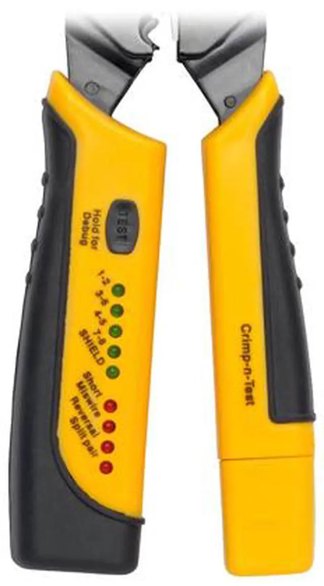 Alt view image 6 of 6 - Tripp Lite RJ11/RJ12/RJ45 Wire Crimper with Built-in Cable Tester