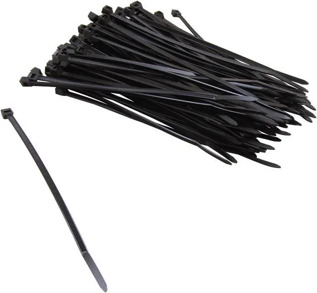 Main image of Nippon Labs CT-6INT-BK Nippon Labs 6" Intermediate Cable Ties Black Color 100pcs/Bag - OEM