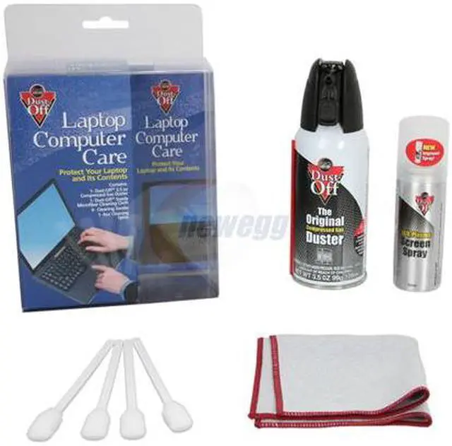 Alt view image 2 of 2 - Falcon DCLT Dust-Off Laptop Computer Care Kit