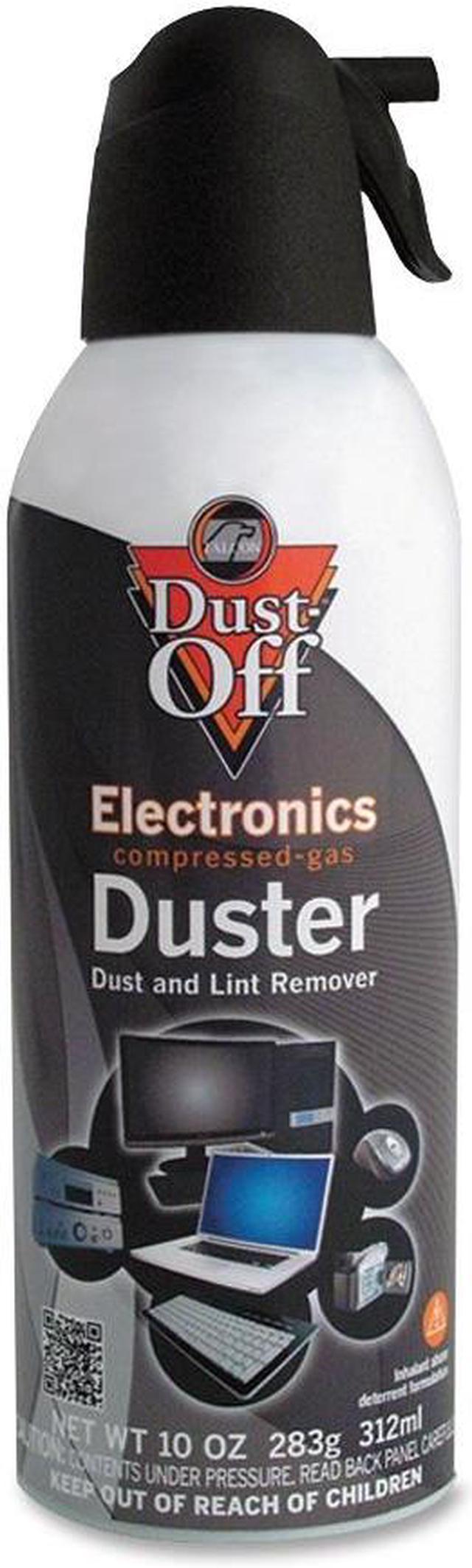 Dust-Off Disposable Compressed Gas Duster, 10oz Can 