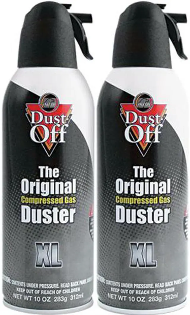 Main image of Dust-Off DSXLPW Disposable Compressed Gas Duster, 10 oz Cans, 2/Pack