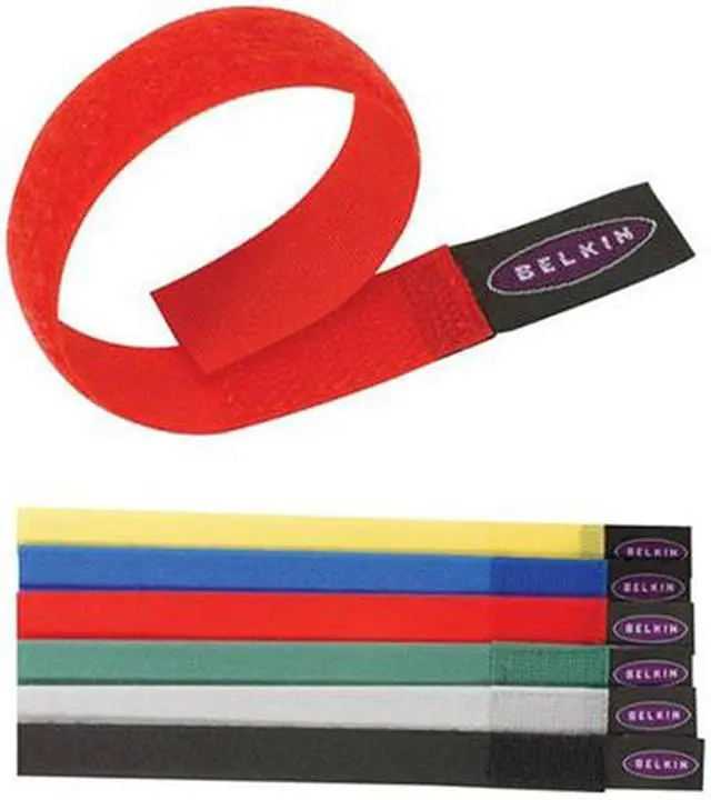 Alt view image 2 of 3 - Belkin F8B024 Cable Ties 8 Inch