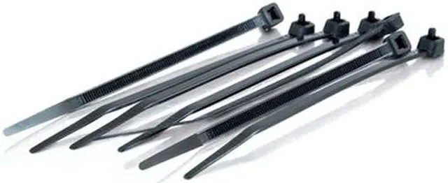 Main image of C2G/Cables To Go 43038 7.5in Cable Tie Multipack (100 pack) - Black (TAA Compliant)