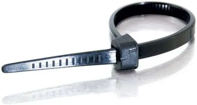 Alt view image 4 of 4 - C2G/Cables To Go 43038 7.5in Cable Tie Multipack (100 pack) - Black (TAA Compliant)