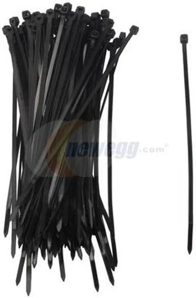 Alt view image 2 of 2 - D&S Cables 3T8-B Black Type 8" Cable Tie