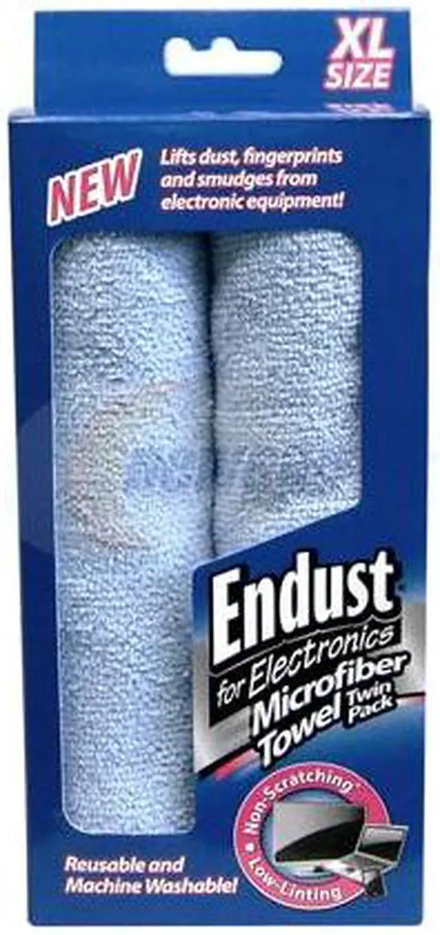 Main image of Endust 11421 XL MicroFiber Towels Twin Pack