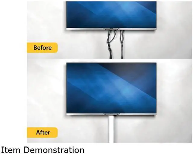 Alt view image 5 of 5 - StarTech.com TC6W2 6 ft 2 Piece Cable Raceway Duct - White