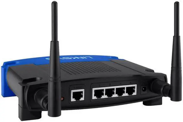Alt view image 4 of 5 - Cisco-Linksys WRT54GL 4-Port Wireless-G Broadband Router - Wireless, Wired - Ethernet, IEEE 802.11b, IEEE 802.11g, Fast Ethernet