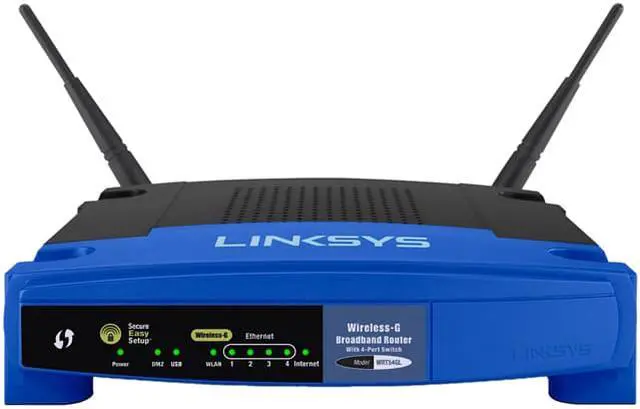 Main image of Cisco-Linksys WRT54GL 4-Port Wireless-G Broadband Router - Wireless, Wired - Ethernet, IEEE 802.11b, IEEE 802.11g, Fast Ethernet