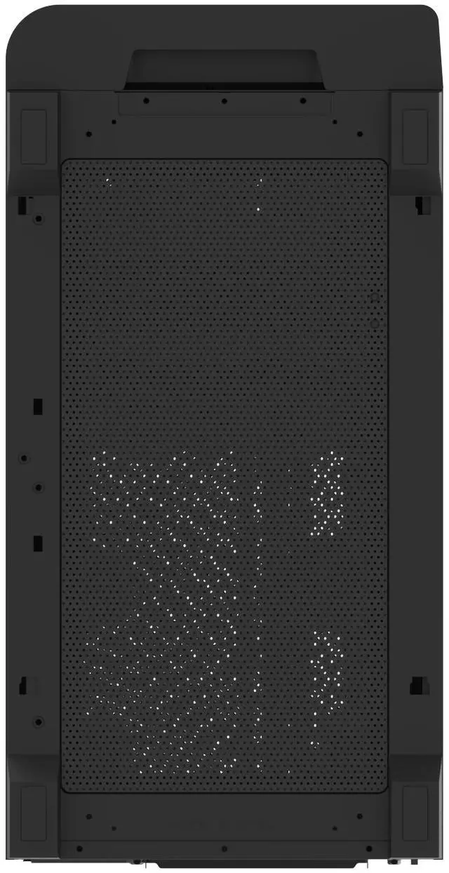 Alt view image 10 of 12 - Thermaltake View 290; Mid Tower; 3x120mm ARGB Lite Fans Included; 360mm Radiator Support; 450mm GPU Clearance; Hidden Connector Support; Rotatable PCIe Slots; 200mm PSU Clearance; Black; CA-11G-00M1WN-00
