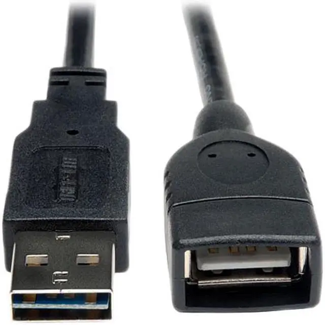 Main image of Tripp Lite Universal Reversible USB 2.0 A-Male to A-Female Extension Cable - 6ft