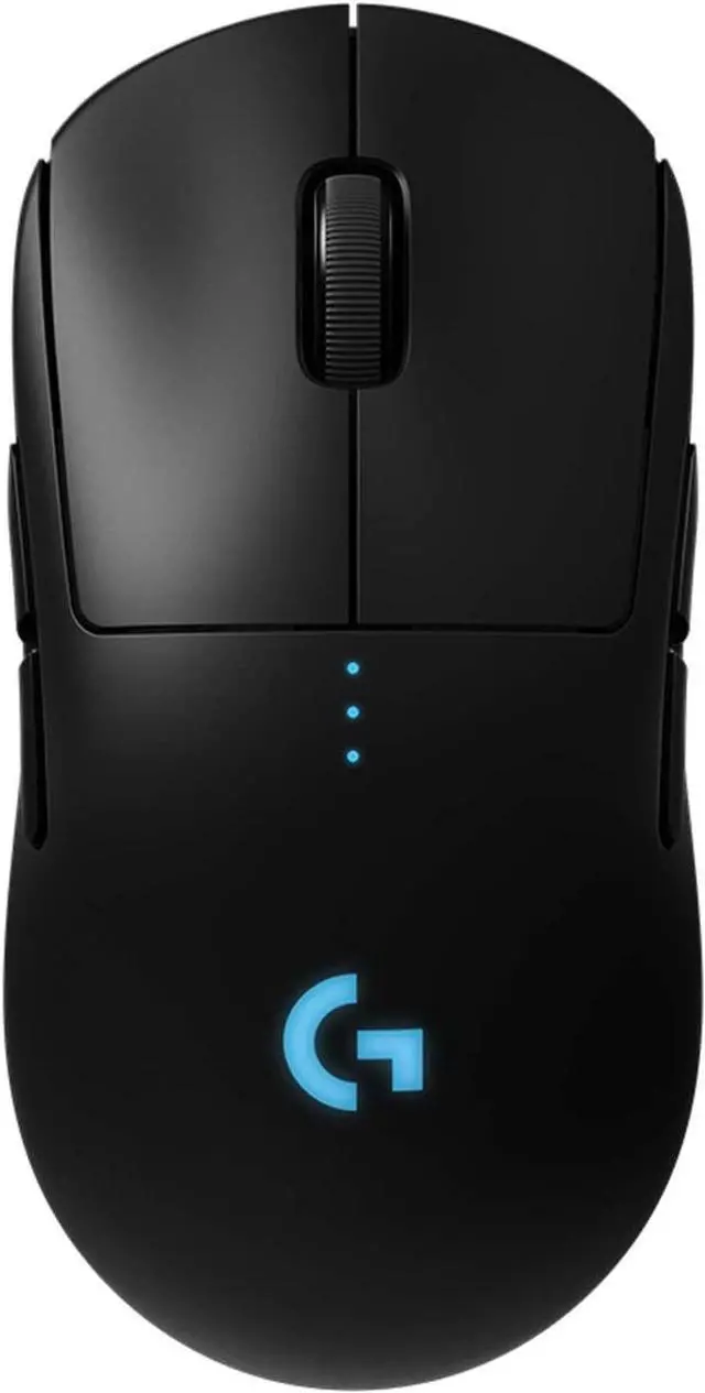 Main image of Logitech - G PRO Lightweight Wireless Optical Ambidextrous Gaming Mouse with RGB Lighting - Black