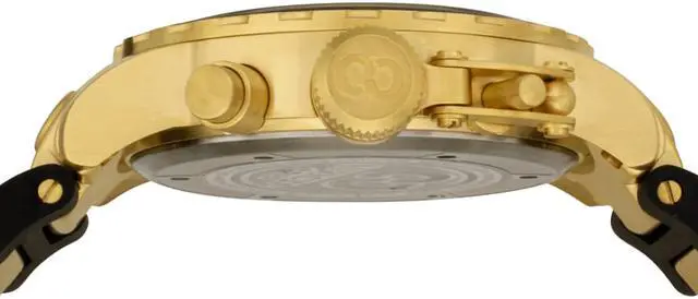 Alt view image 5 of 15 - Invicta Men's Corduba Chronograph Goldplated & Rubber