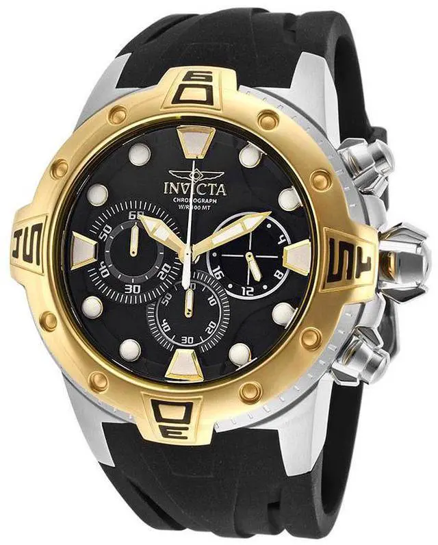 Main image of Men's Excursion Chronograph Black Dial Black Polyurethane