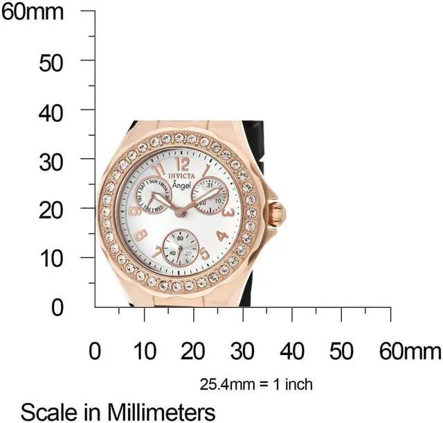 Alt view image 7 of 14 - Invicta Angel 1645 Silicone Chronograph Watch