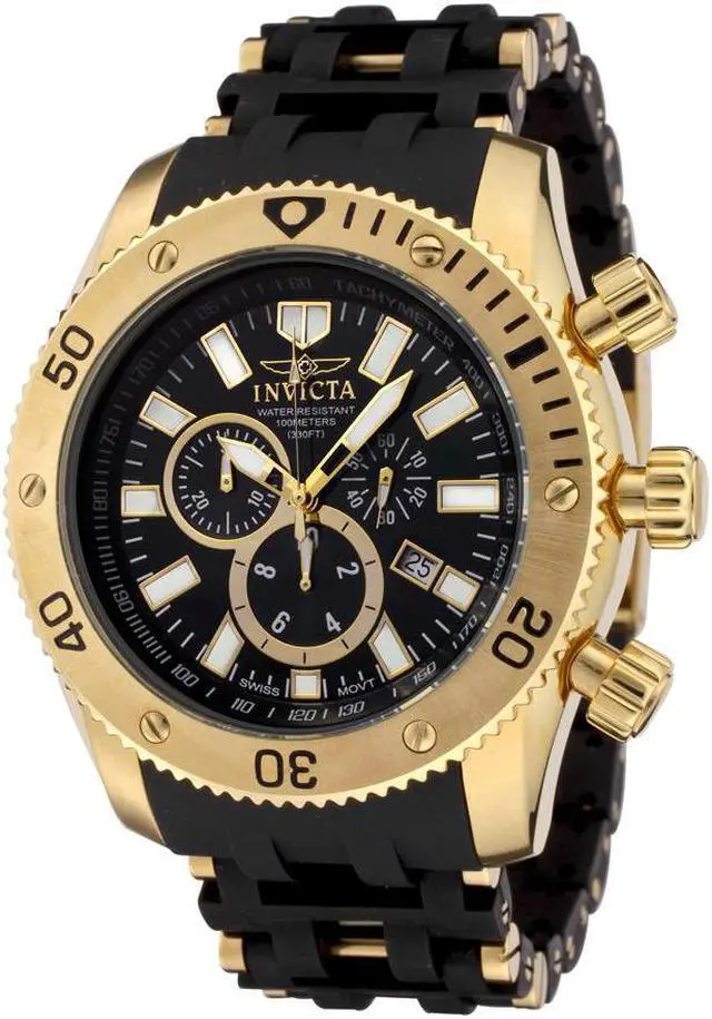 Main image of Invicta  Sea Spider 0140  Stainless Steel, Polyurethane Chronograph  Watch