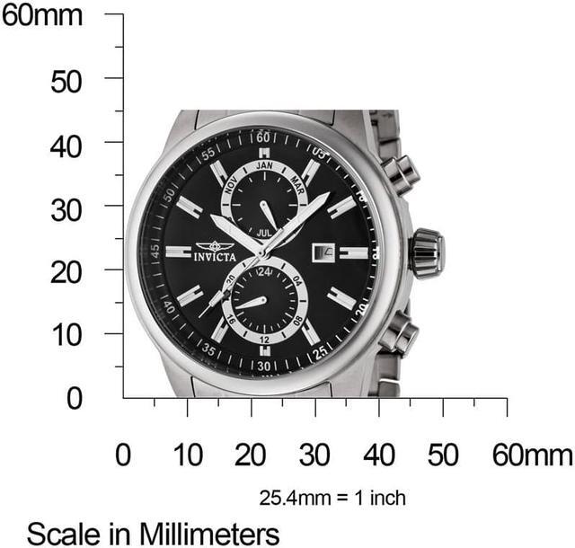 Alt view image 5 of 13 - Invicta  Specialty 0250  Stainless Steel Chronograph  Watch