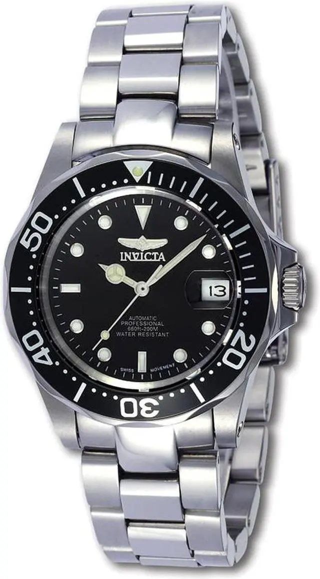 Alt view image 6 of 13 - Invicta Men's Pro Diver Automatic Stainless Steel