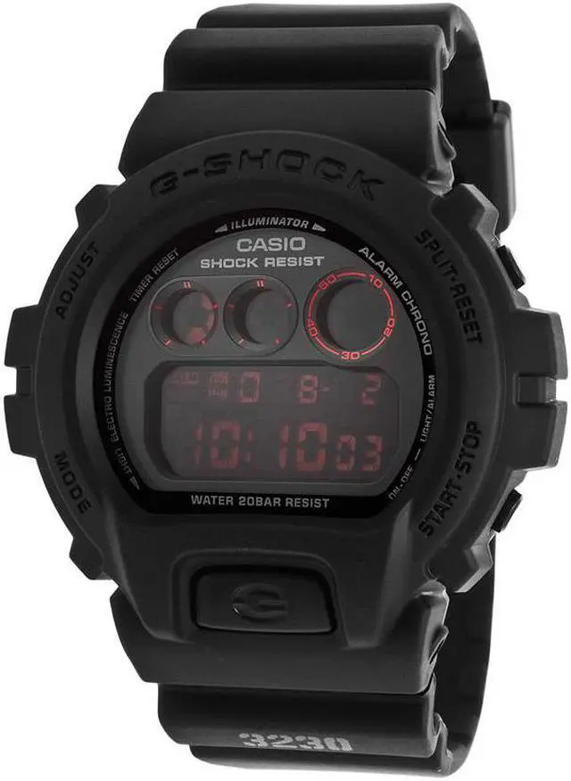 Alt view image 6 of 17 - Casio G-Shock DW6900MS-1 Classic 3-Eye Master of G Wristwatch