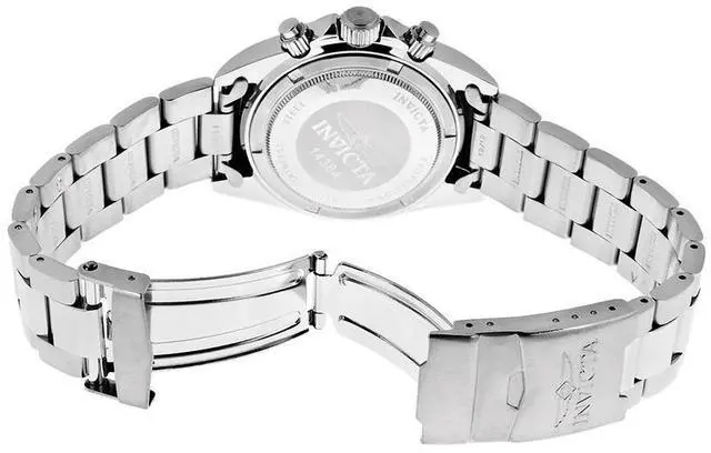 Alt view image 6 of 11 - Invicta 14384 Men's Green Dial Stainless Steel Speedway Chronograph