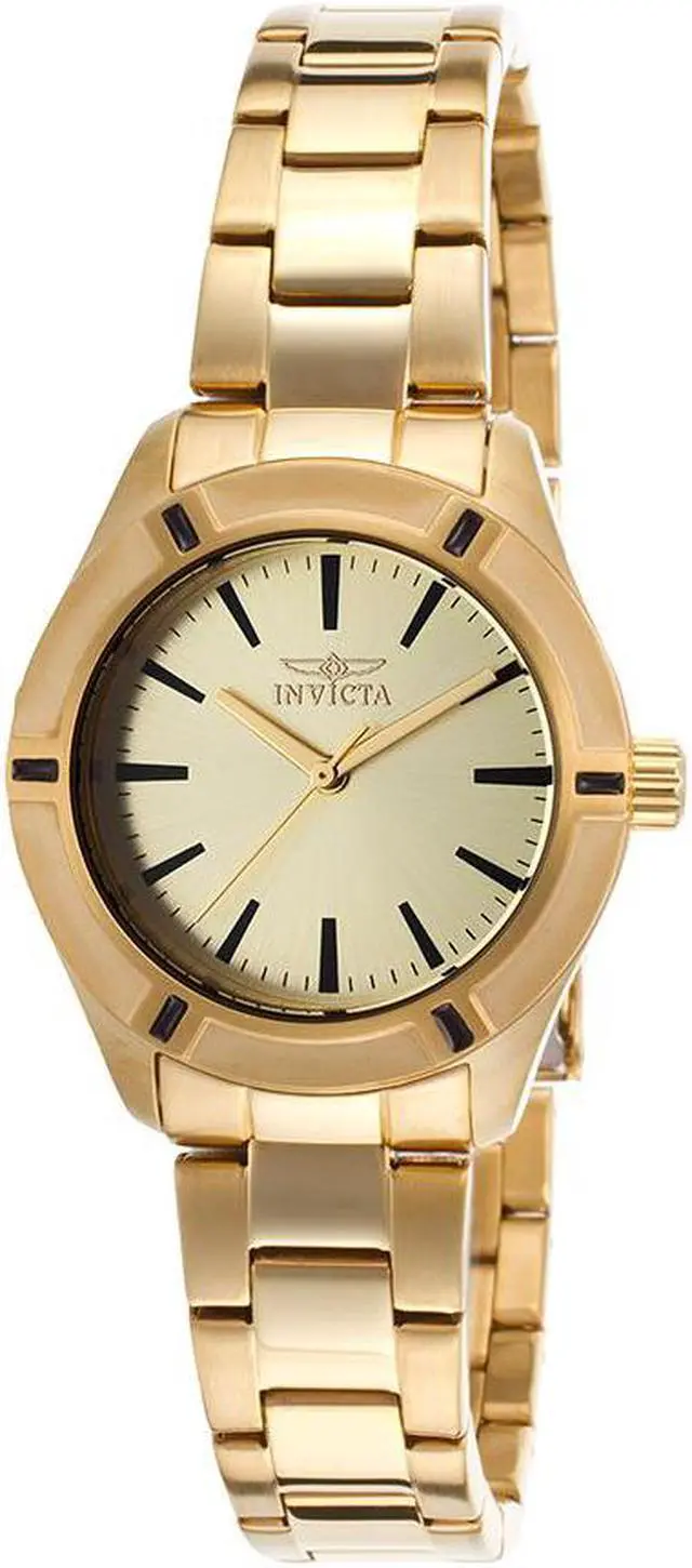 Main image of Women's Pro Diver 18K Gold Plated Steel and Dial