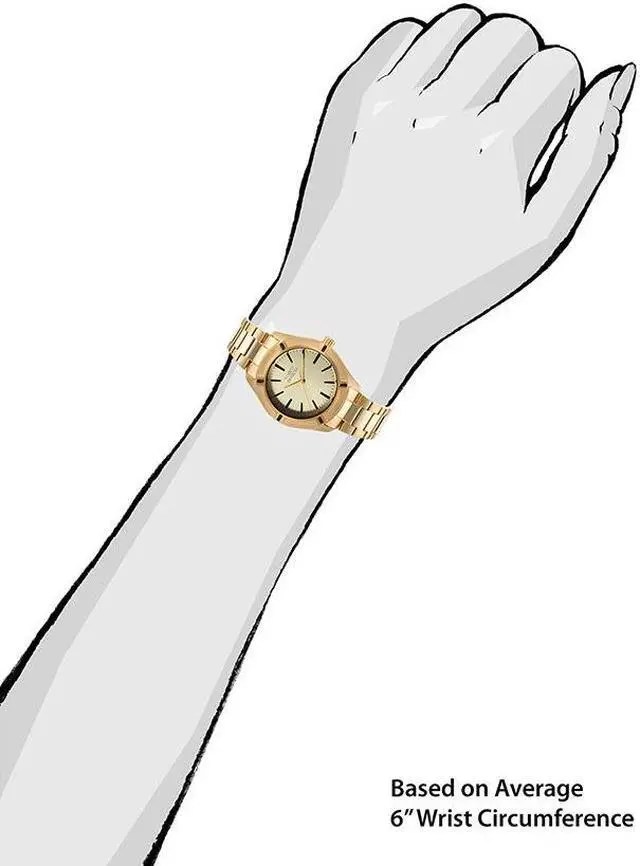 Alt view image 4 of 11 - Women's Pro Diver 18K Gold Plated Steel and Dial