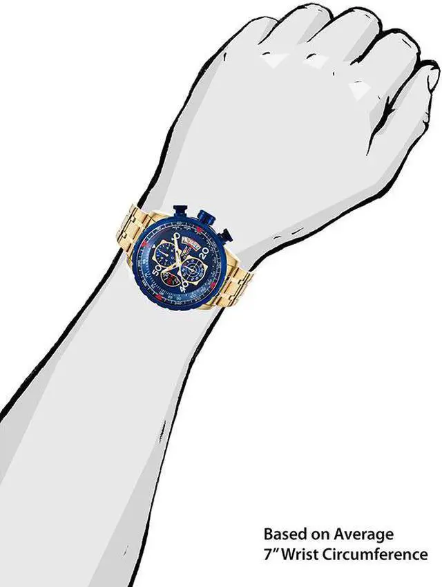 Alt view image 4 of 19 - Invicta  Aviator 19173  Stainless Steel  Watch