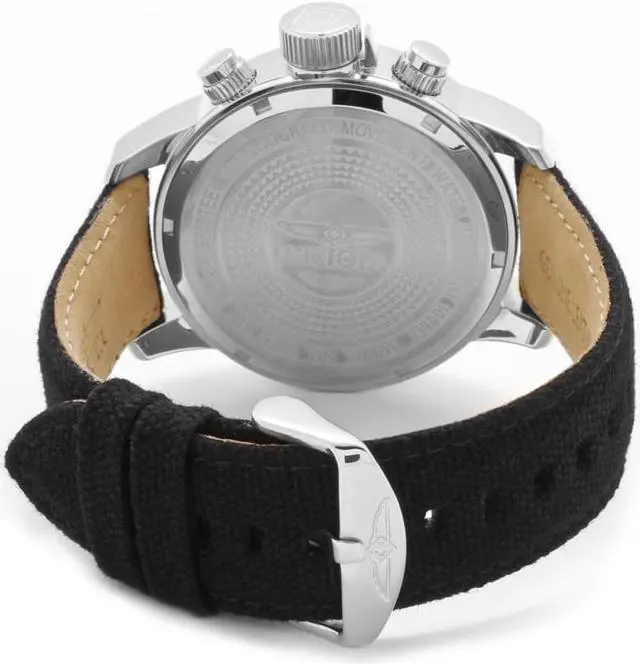 Alt view image 10 of 15 - Invicta 1512 Men's Black 1/10 Second Lefty Chronograph