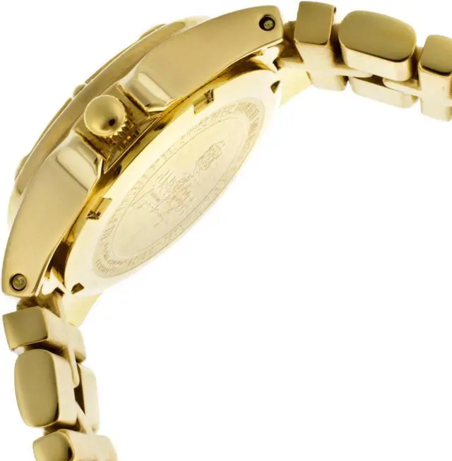 Alt view image 3 of 15 - Invicta 0134 Women's Wildflower 18K Gp Ss Gold-Tone Dial 18K Gp Ss Watch