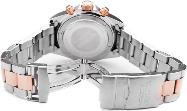 Alt view image 4 of 7 - Invicta Men's 17030 Speedway Chronograph & Silver Dial & Two Tone Stainless Steel