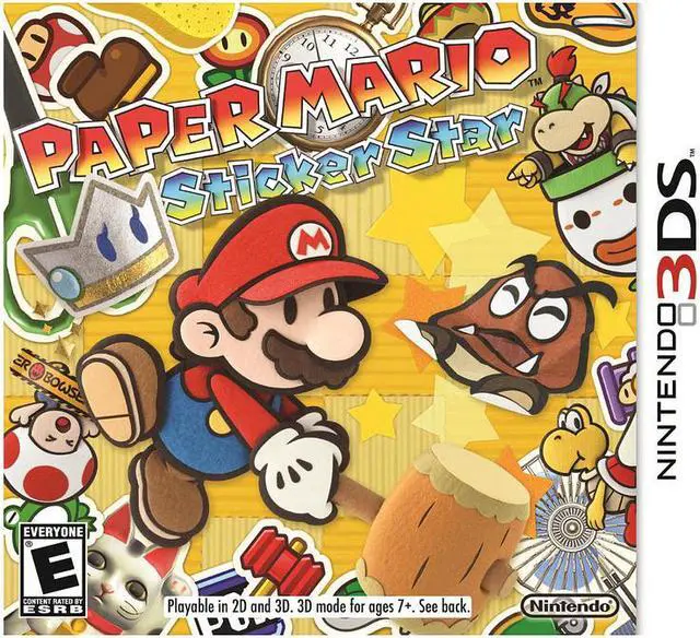 Main image of Paper Mario: Sticker Star Nintendo 3DS Game