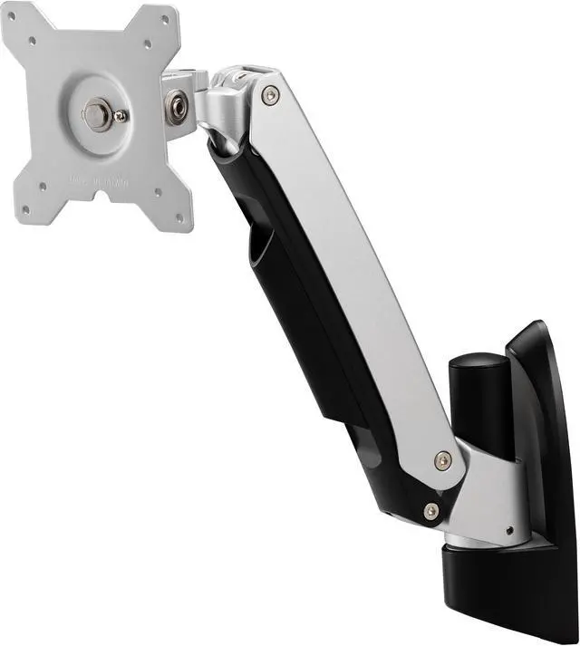 Main image of AMER SINGLE LINK SPRING CANTILEVER ARTICULATING MONITOR WALL MOUNT. FEATURES INCLUDE