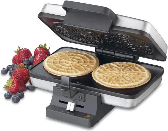 Alt view image 2 of 7 - Cuisinart WM-PZ2 Stainless Steel Pizzelle Press
