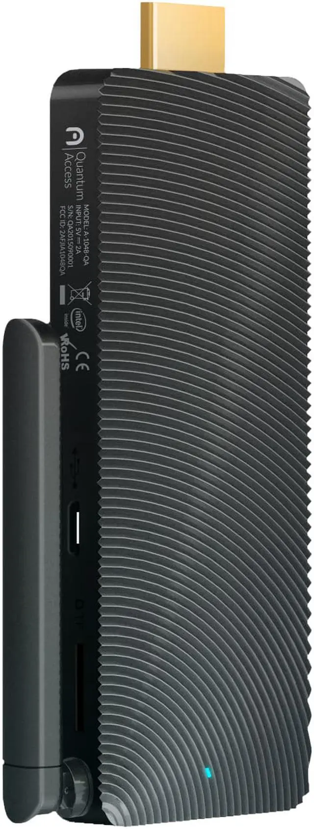 Main image of Quantum Access Windows 10 Mini PC Stick, Intel Baytrail-T (Quad-core) Z3735F 1.33GHz, 2GB RAM+32GB