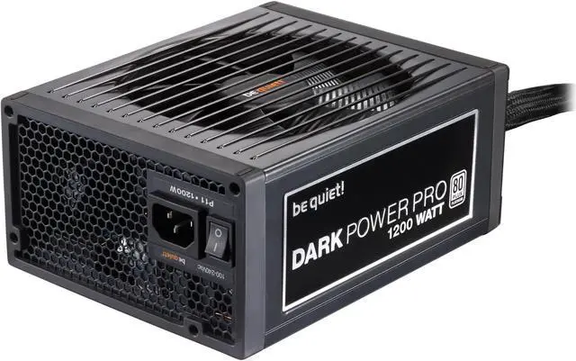 Alt view image 3 of 7 - be quiet! Dark Power Pro 11 1200W ATX 12V 80 Plus Platinum Modular Power Supply – Silent Wings 3 Fans