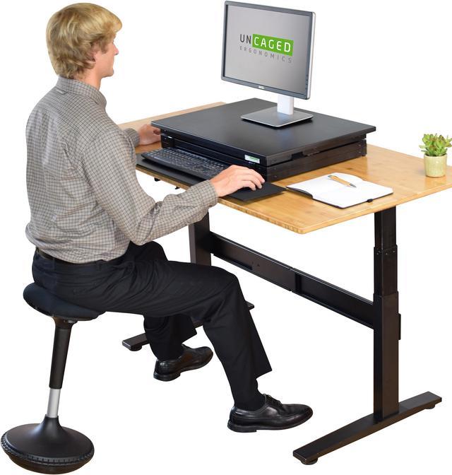 Uncaged Ergonomics Premium Standing Desk Anti-Fatigue Comfort Floor Mat for Office