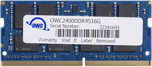 Main image of OWC 32GB (2 x 16GB) 2400MHZ DDR4 SO-DIMM PC4-19200 Memory Upgrade For 2017 iMac 27 inch with Retina 5K display