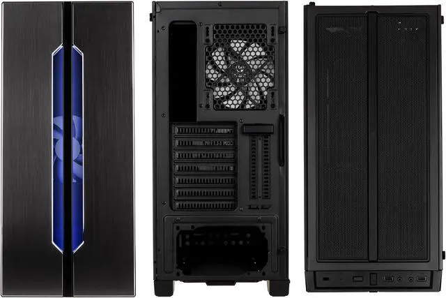 Alt view image 6 of 7 - LIAN LI LANCOOL ONE Black SECC / Tempered Glass ATX Mid Tower Computer Case
