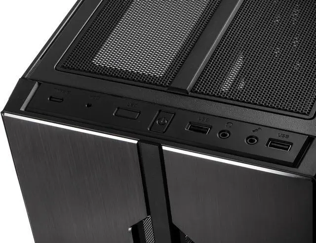 Alt view image 7 of 7 - LIAN LI LANCOOL ONE Black SECC / Tempered Glass ATX Mid Tower Computer Case