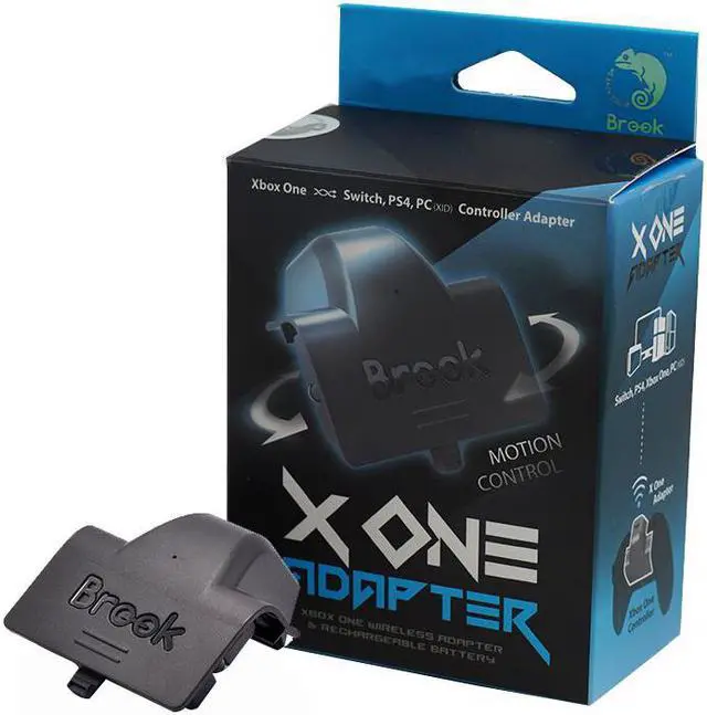 Alt view image 7 of 7 - Brook X One Adapter for Xbox One Controller to PS4 Nintendo Switch Remap Turbo Wireless Adapter & Rechargeable Battery