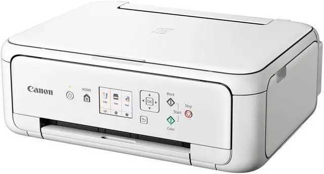 Alt view image 5 of 7 - Canon PIXMA TS5120 WH ESAT Approx. 13 ipm Black Print Speed 4800 x 1200 dpi Color Print Quality Bluetooth / USB / Wi-Fi InkJet MFC / All-In-One Color Inkjet Printer