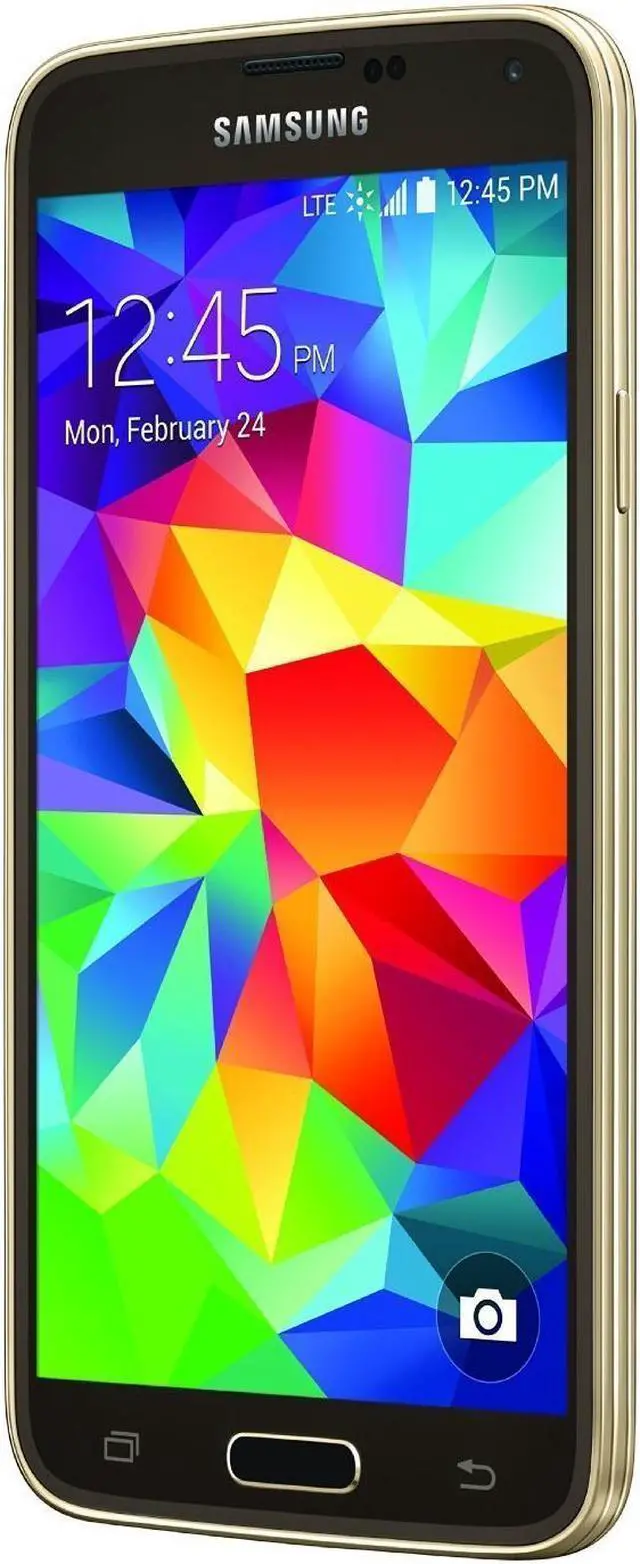 Alt view image 2 of 5 - Samsung Galaxy S5 G900V Gold 16GB Verizon CDMA Phone w/ 16 MP Camera