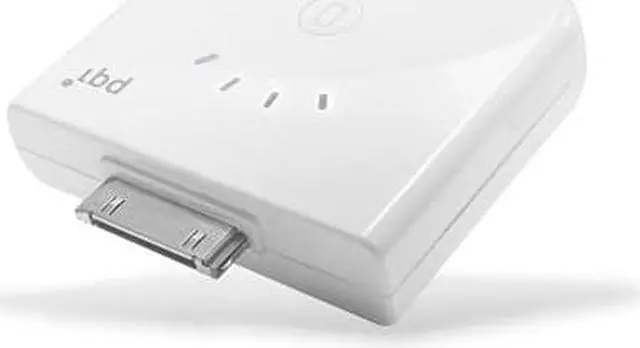 Alt view image 2 of 3 - PQI i-Power 105 Light Portable Battery Power Bank Charger for Apple iPhone 4 and older. 1050mAh Model 6PP1-011R0001A
